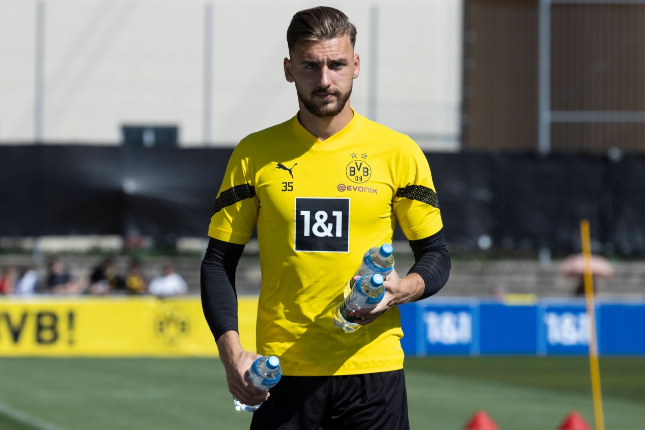 Lotka stand beim BVB erstmals im Bundesliga-Kader.