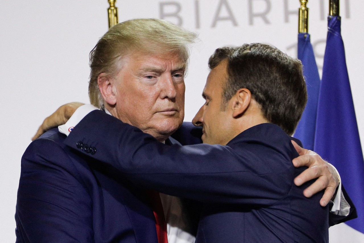Trump: Hat er sich bei Mitarbeitern über Macron verplappert?