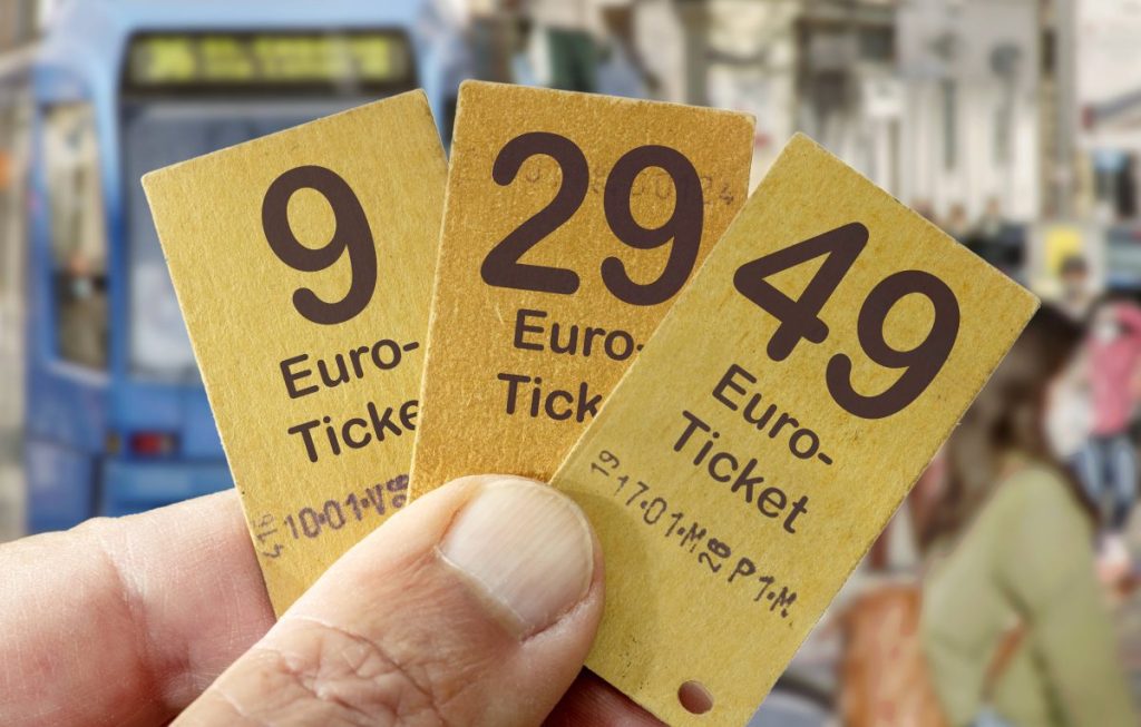 germany travel ticket 9 euro