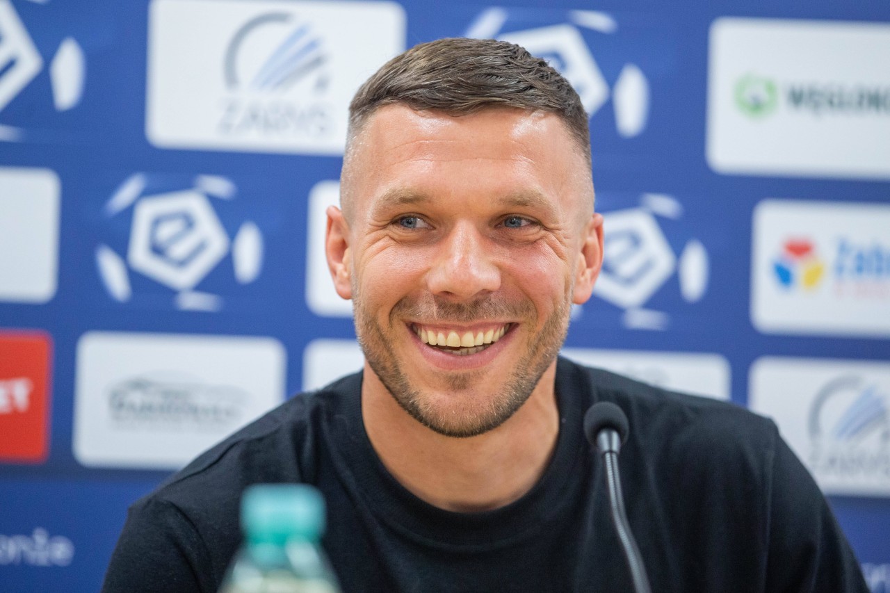 Fußballstar Lukas Podolski ist seit 2011 verheiratet und hat zwei Kinder.
