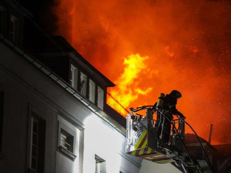 Wuppertal (NRW) Feuer