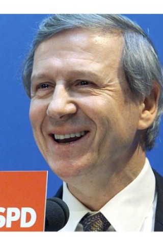 Anthony Giddens, Vordenker der britischen Sozialdemokraten, bei einer SPD-Forumsdiskussion. (Foto:ddp)