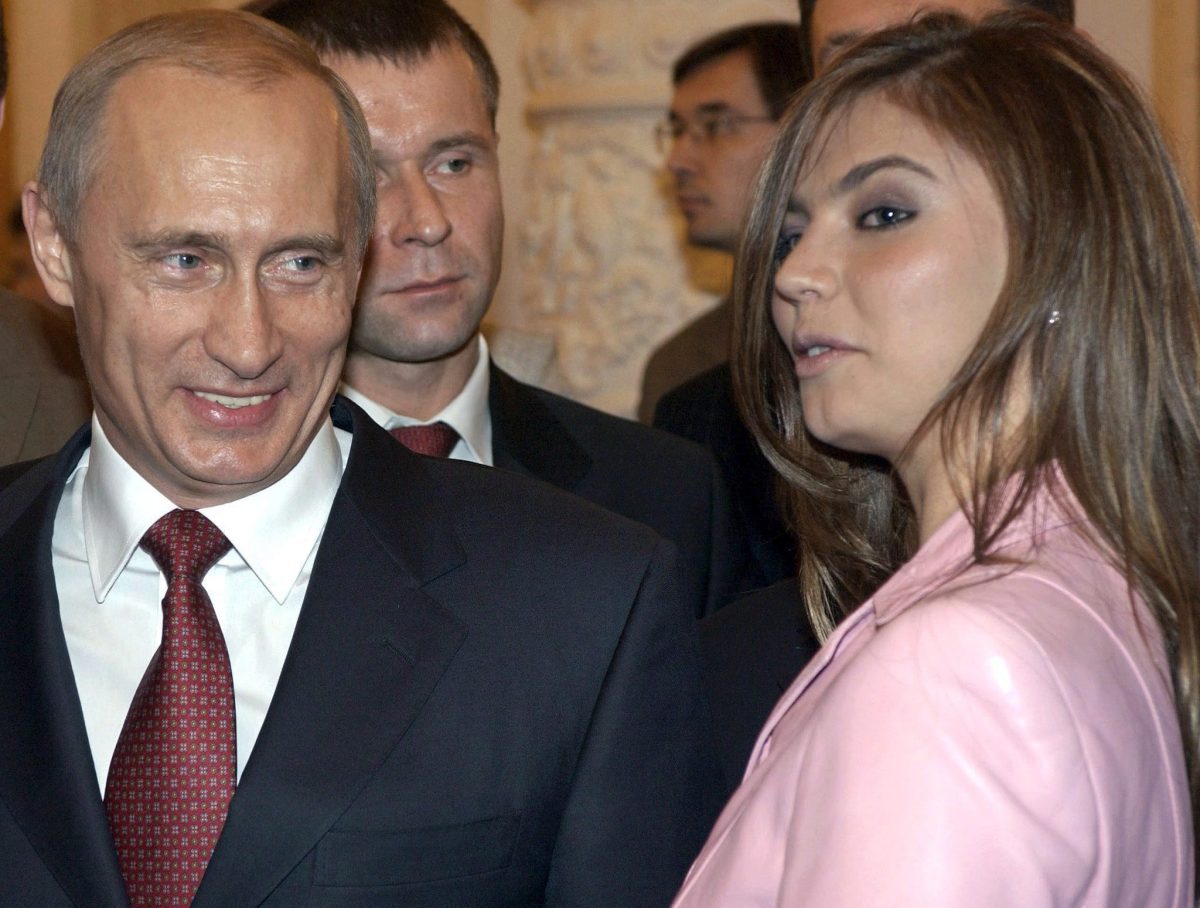 Wladimir Putin mit seiner Affaere Kabajewa