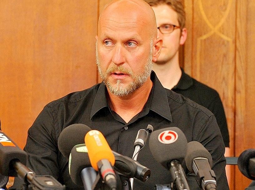 Rainer Schalla nach der Loveparade. (Foto: Stephan Eickershoff/ WAZFotoPool)