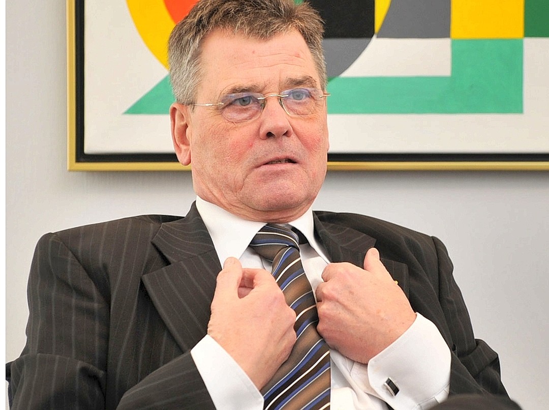 Egon Galinnis, Geschäftsführer der Messe Essenl