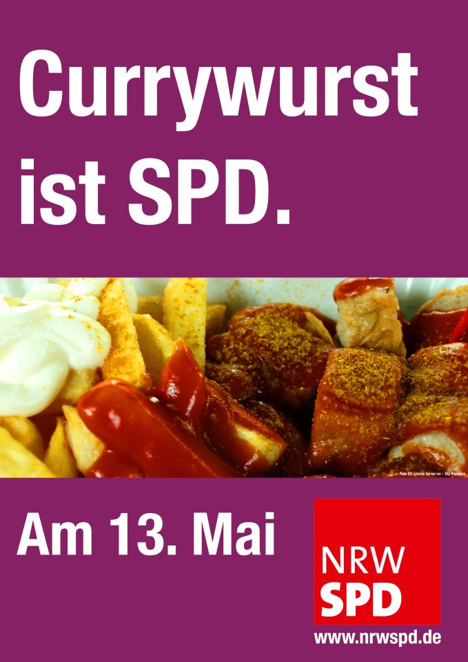 Currywurst ist SPD