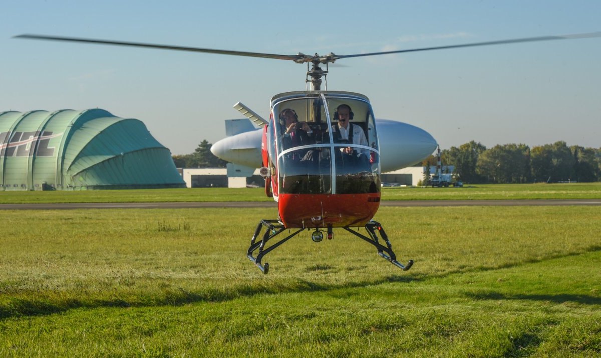 Hubschrauber Rundflug Flughafen Essen-Mülheim