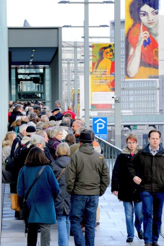 Derzeit ein Publikumsmagnet: Die „Farbenrausch“-Ausstellung im Museum Folkwang.