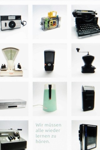 Kaffeemühle, Schreibmaschine, Videorecorder - die Töne dieser Geräte werden im Internet konserviert. 