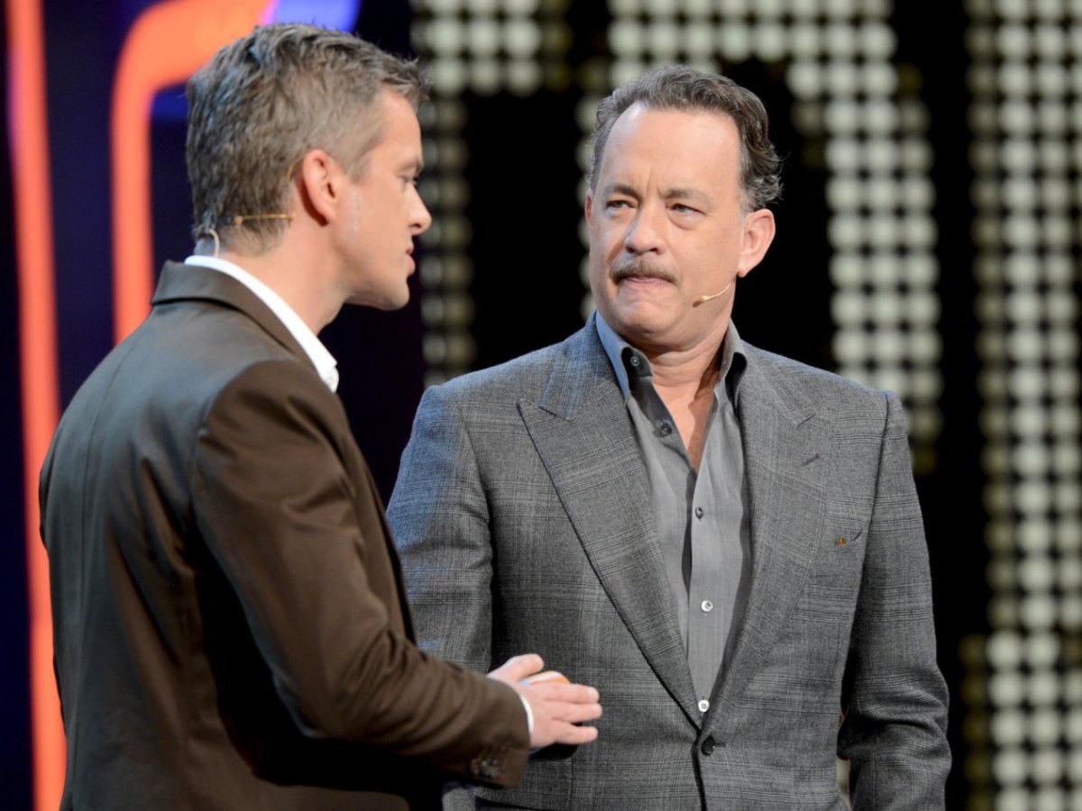 Tom Hanks wetten dass