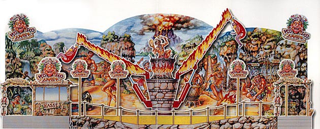 Neues Fahrgeschäft auf der Cranger Kirmes 2012: Voodoo Jumper