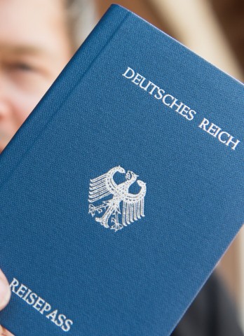 Ein "Reichsbürger-Reisepass". 