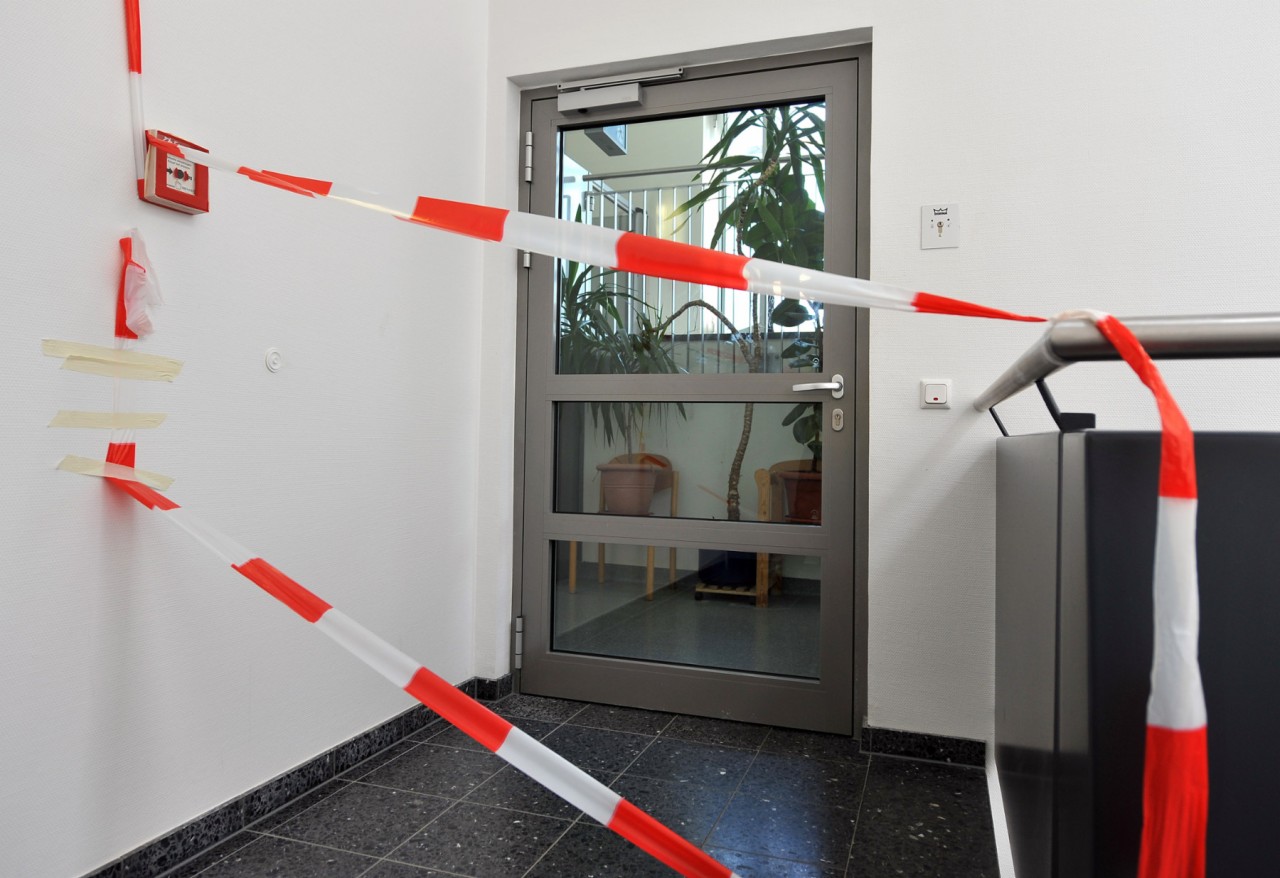 Der Lift im hinteren Teil des Krankenhauses wird etwas seltener benutzt. (Foto: Joachim Kleine-Büning)