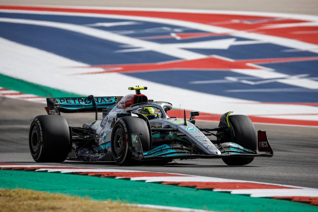 Lewis Hamilton beim Großen Preis der Formel 1 in Austin.
