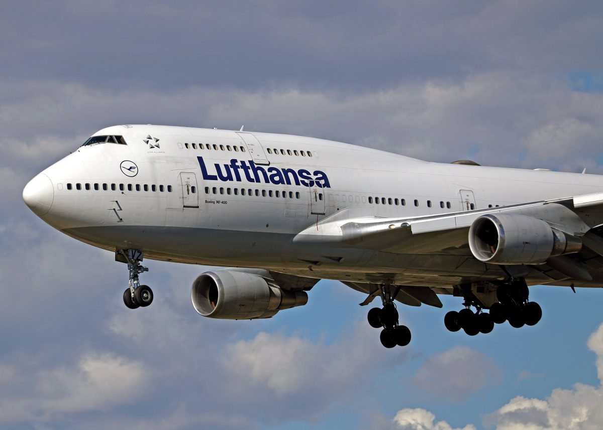 Lufthansa Flugzeug