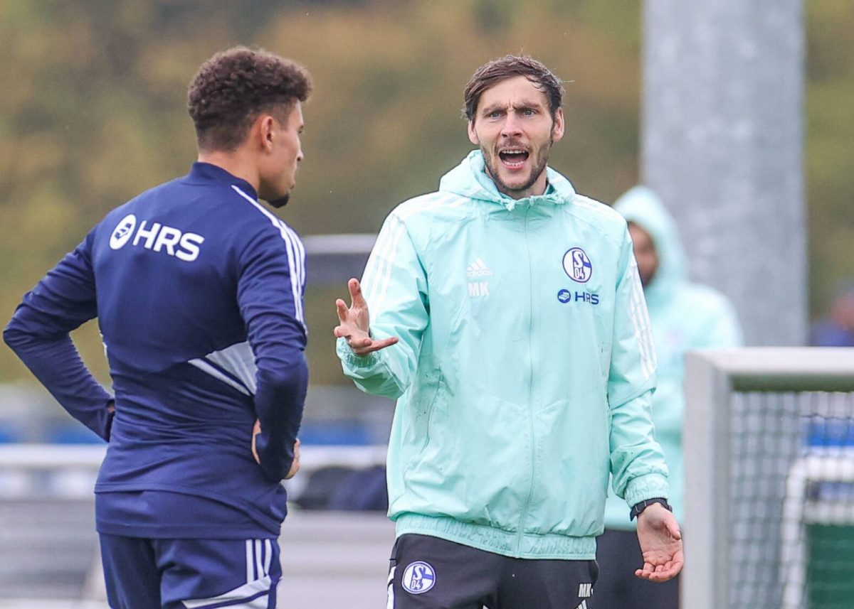 FC Schalke 04: Matthias Kreutzer im Training mit den Profis.