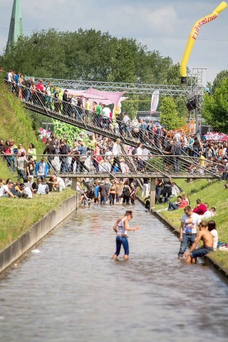46.000 Menschen waren zum Festival nach Oberhausen gekommen.