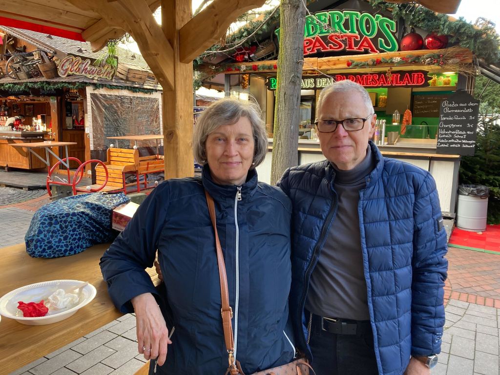 Weihnachtsmarkt Duisburg Dieter und Regine