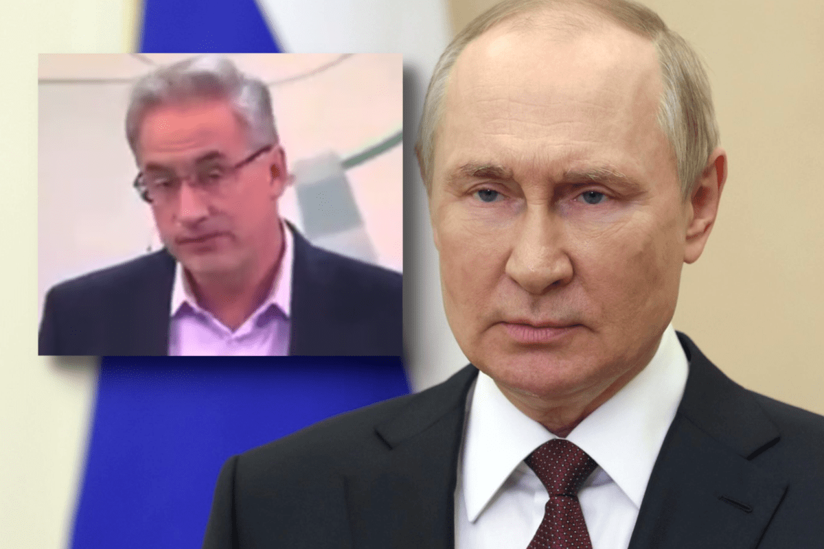 TV-Moderator Norkin und Putin