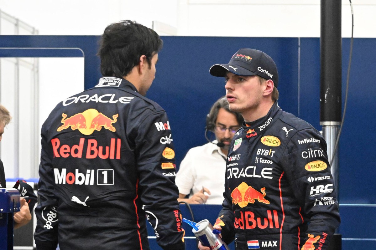 Max Verstappen und Sergio Perez vor dem Brasilien-GP in der Formel 1.