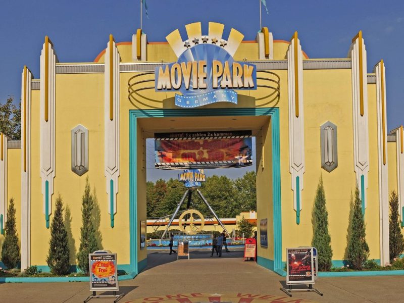 Movie Park Eingang