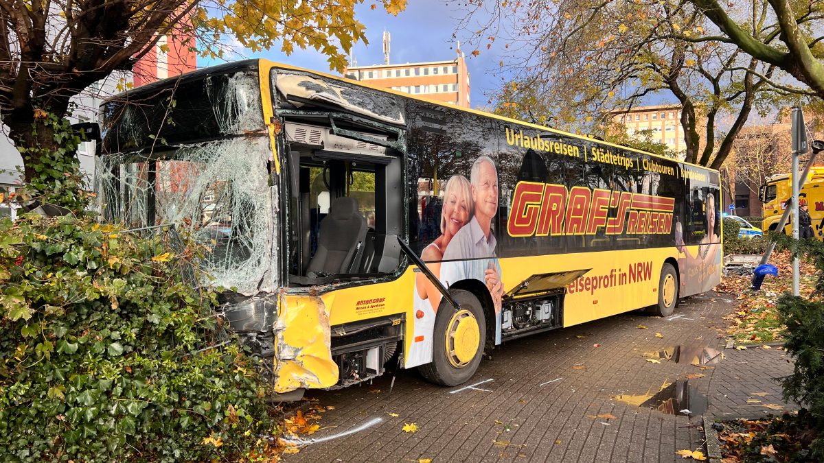 Gelsenkirchen Bus verunglückt
