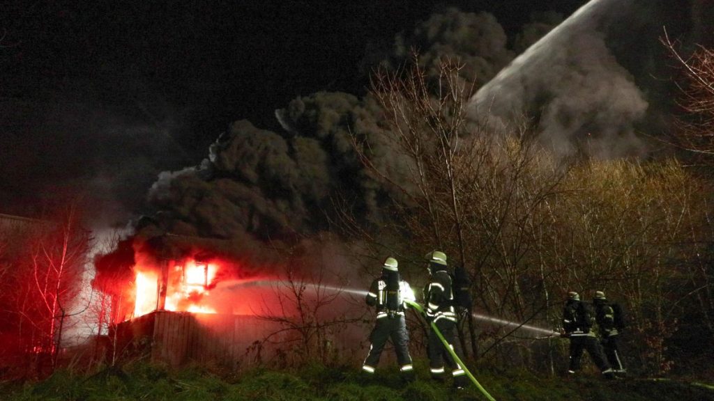 Großbrand in NRW