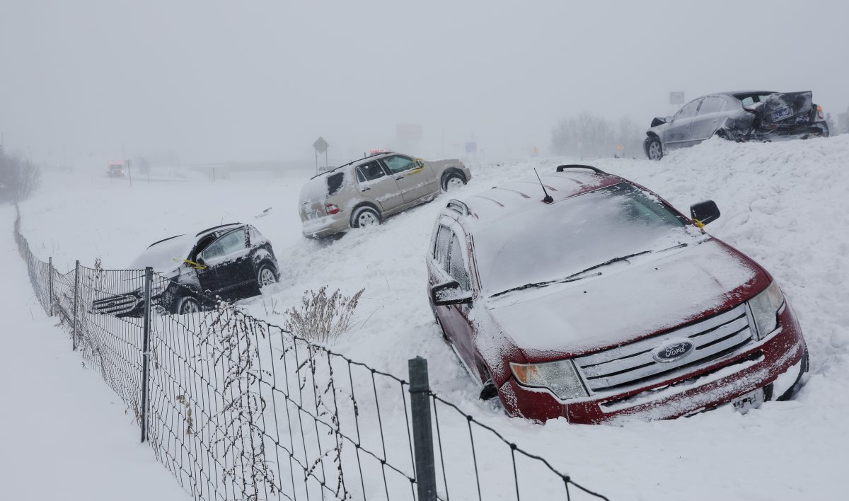 Wetter sorgt in den USA mit heftigen Schneefällen für Verkehrsunfälle und Tote