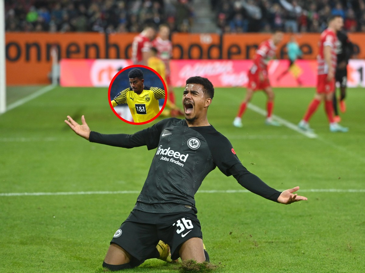Borussia Dortmund hätte Ansgar Knauff liebend gern zurück.