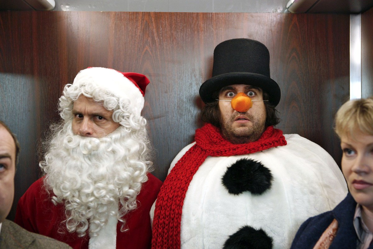 Zwei WeihnachtsmÃ¤nner