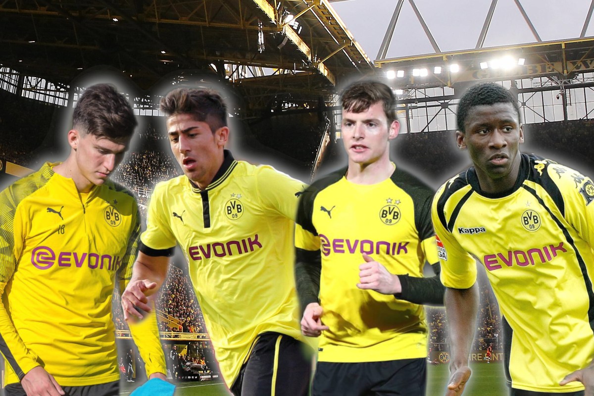 Elf Juwele, die Borussia Dortmund zu früh ziehen ließ.