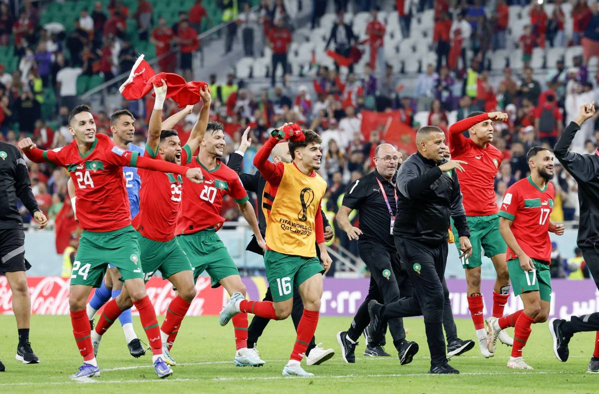 Marokko: Die Spieler jubeln über ein erfolgreiches Turnier.