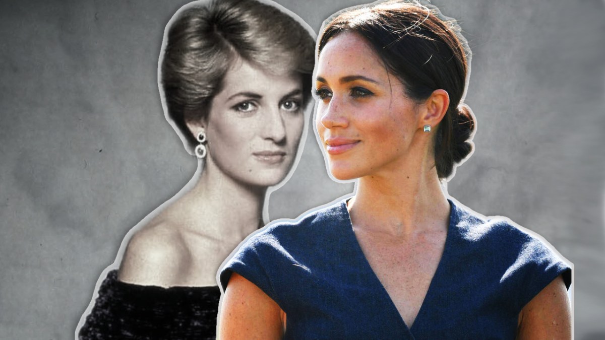 Prinzessin Diana und Meghan Markle