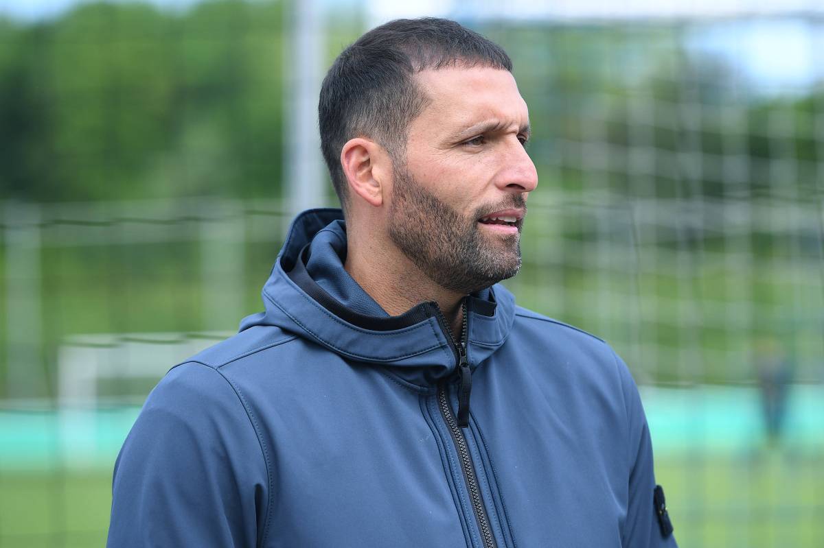 Kevin Kuranyi auf dem Schalker Trainingszentrum.