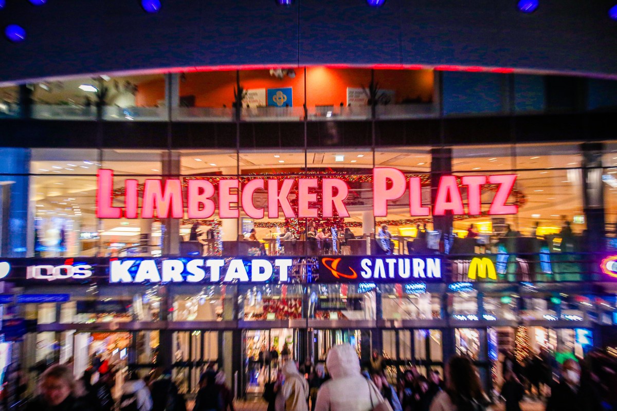 Der Limbecker Platz in Essen