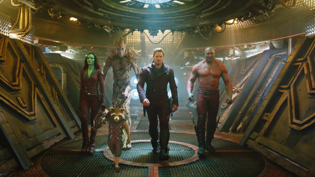 Das Team von Guardians of the Galaxy.