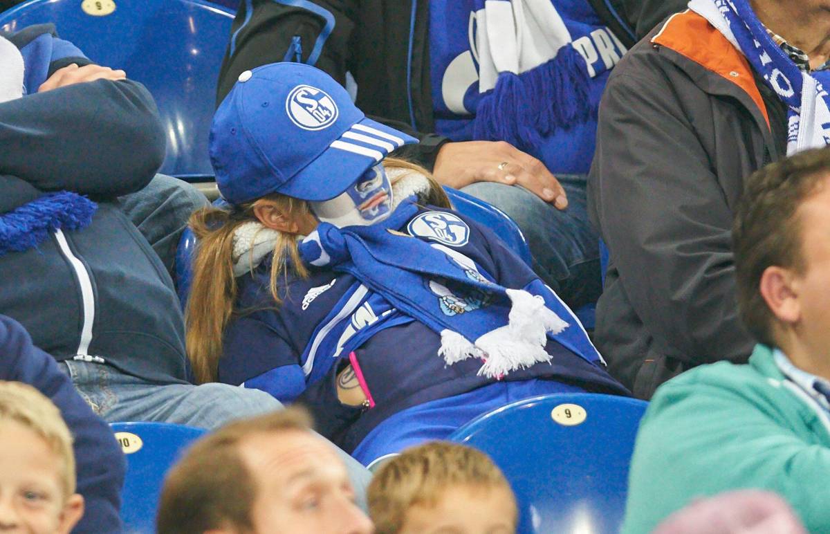 Die Stimmung bei den Fans des FC Schalke 04 war schon mal besser (Symbolbild).