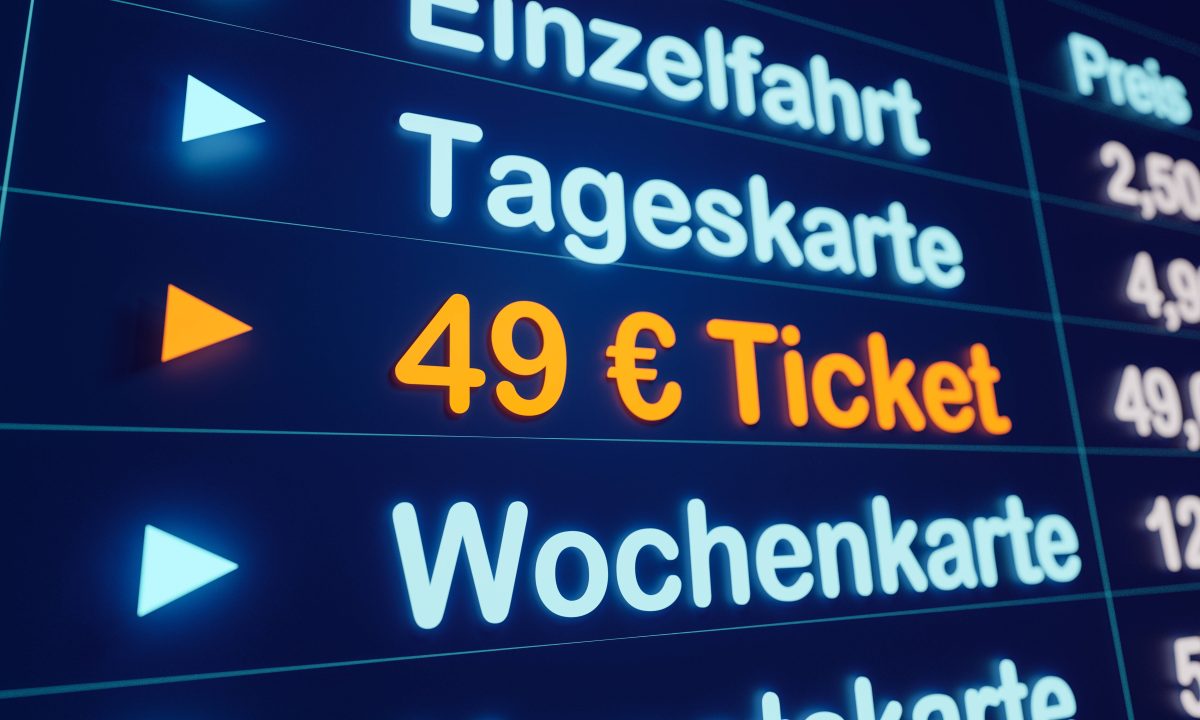 49-Euro-Ticket Symbolbild