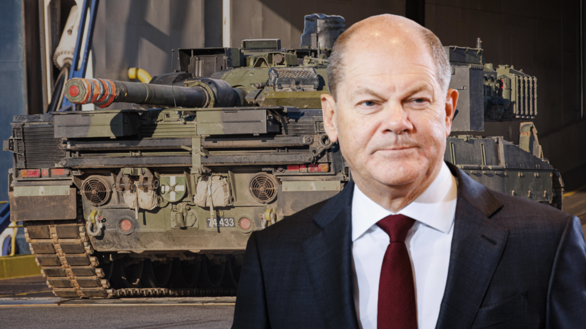 Der ukrainische Präsident Wolodymyr Selenskyj verlangt von der Bundesregierung die Lieferung von Leopard-Panzern.