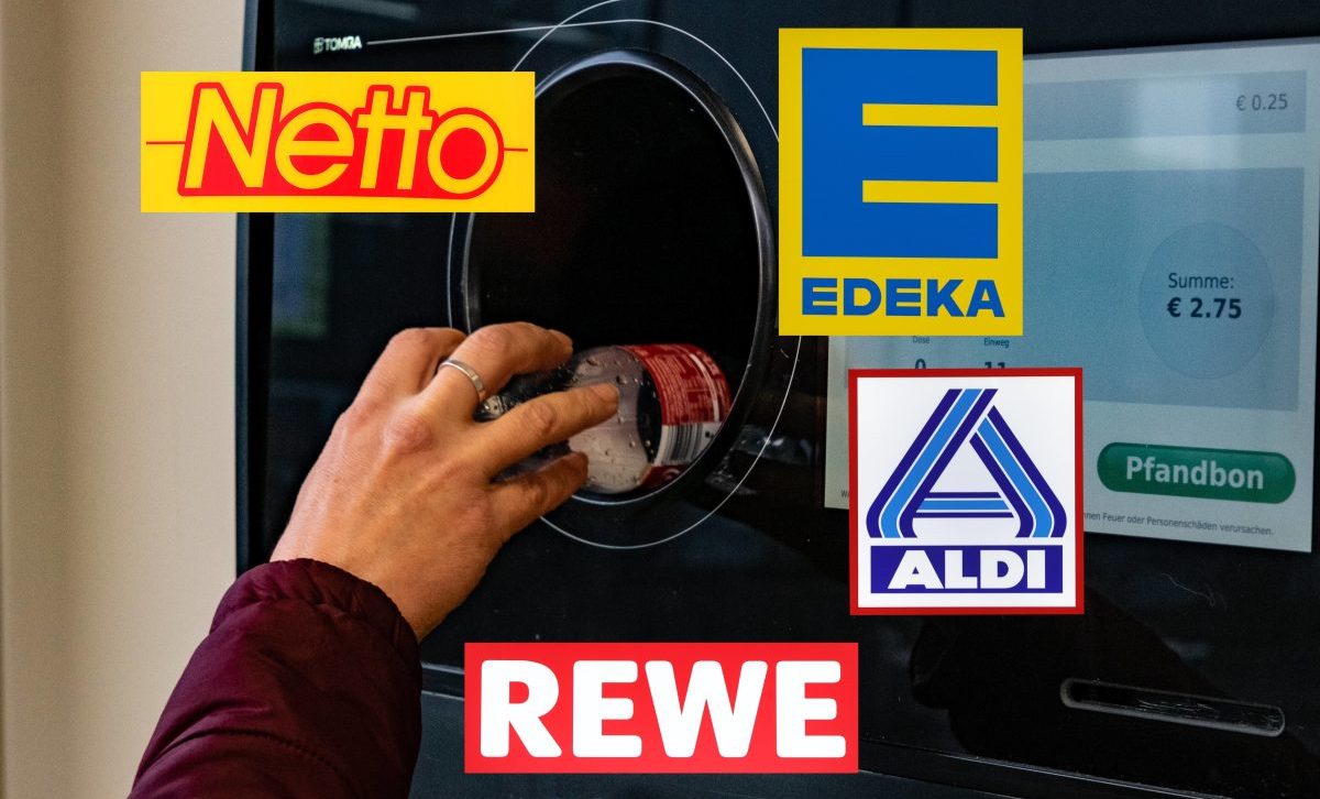 Aldi, Edeka und Co. Pfandautomat