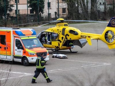 Hagen Rettungshubschrauber bringt Kleinkind in Klinik