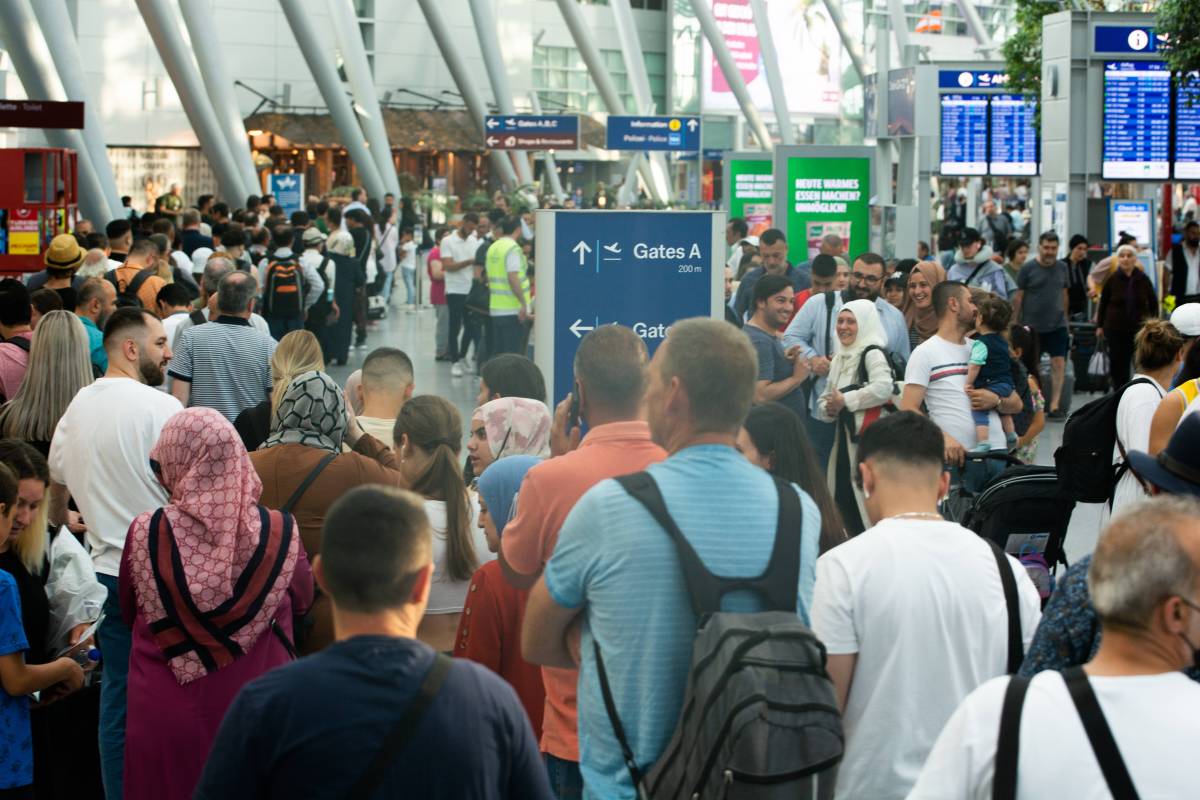 Chaos am Flughafen Düsseldorf