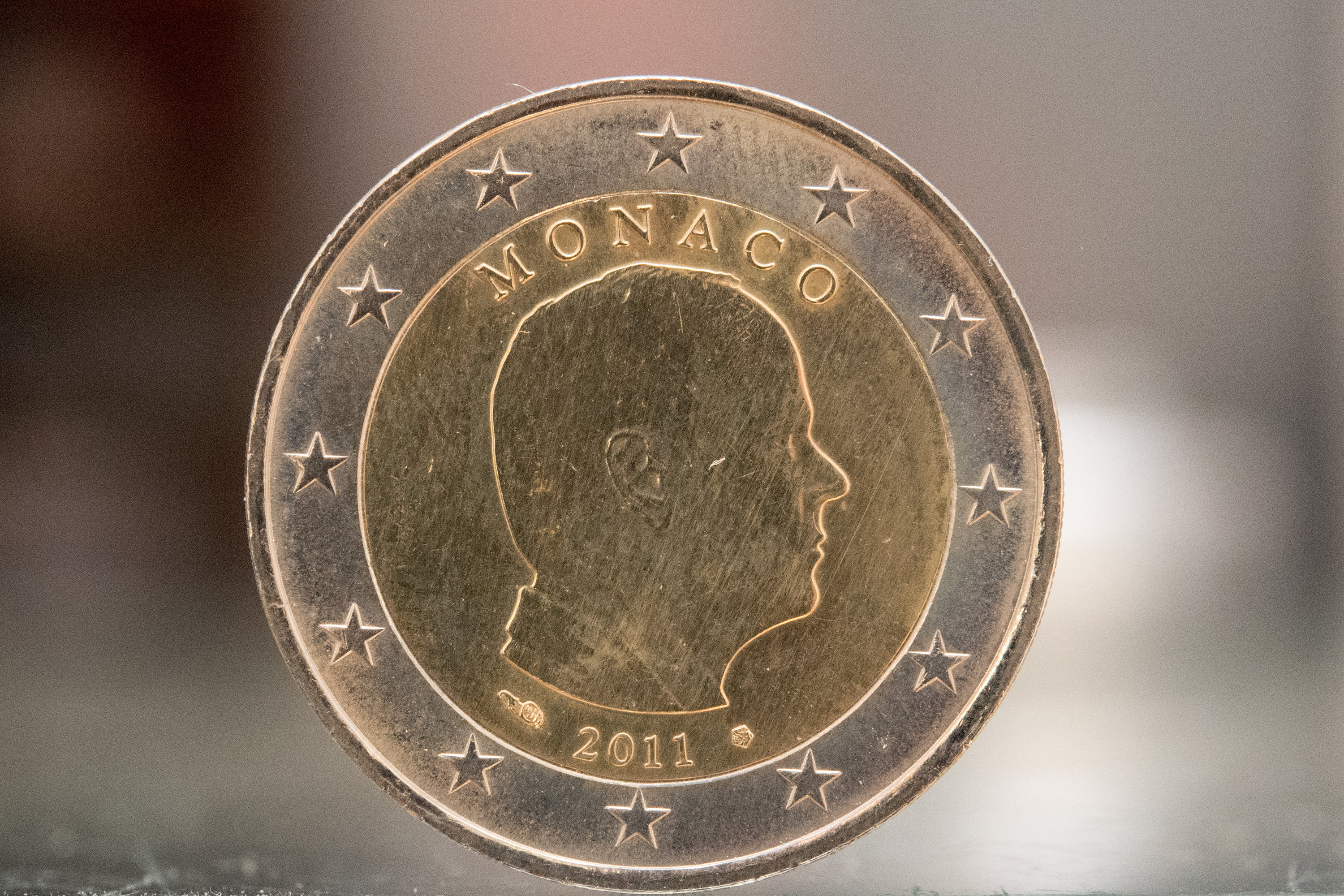 2-Euro-Münze aus Monaco
