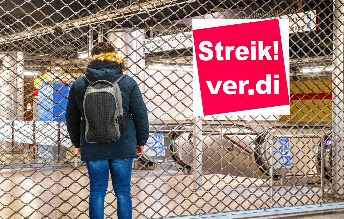 Bahnstreik in Deutschland