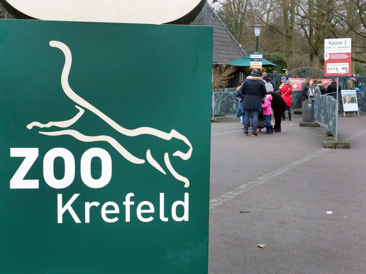 Zoo Krefeld Eingang