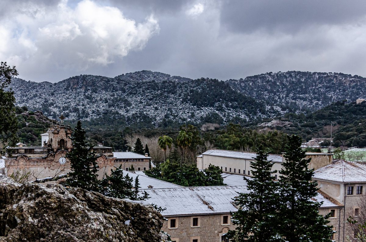 Wetter Schnee auf Mallorca
