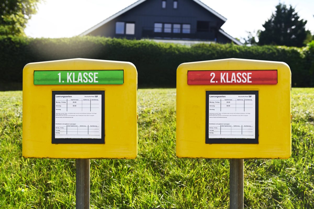 Deutsche Post Zweite-Klasse-Brief