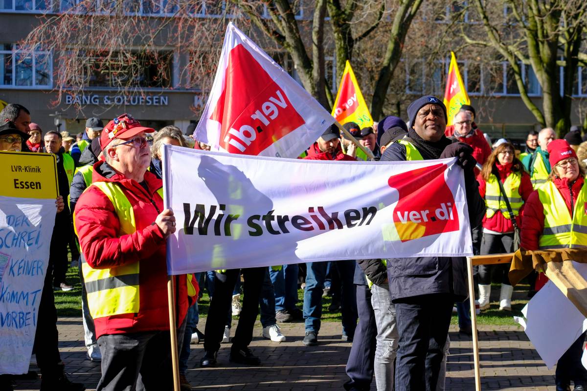 Streik in NRW: In diesen Bereichen geht nächste Woche gar nichts mehr.