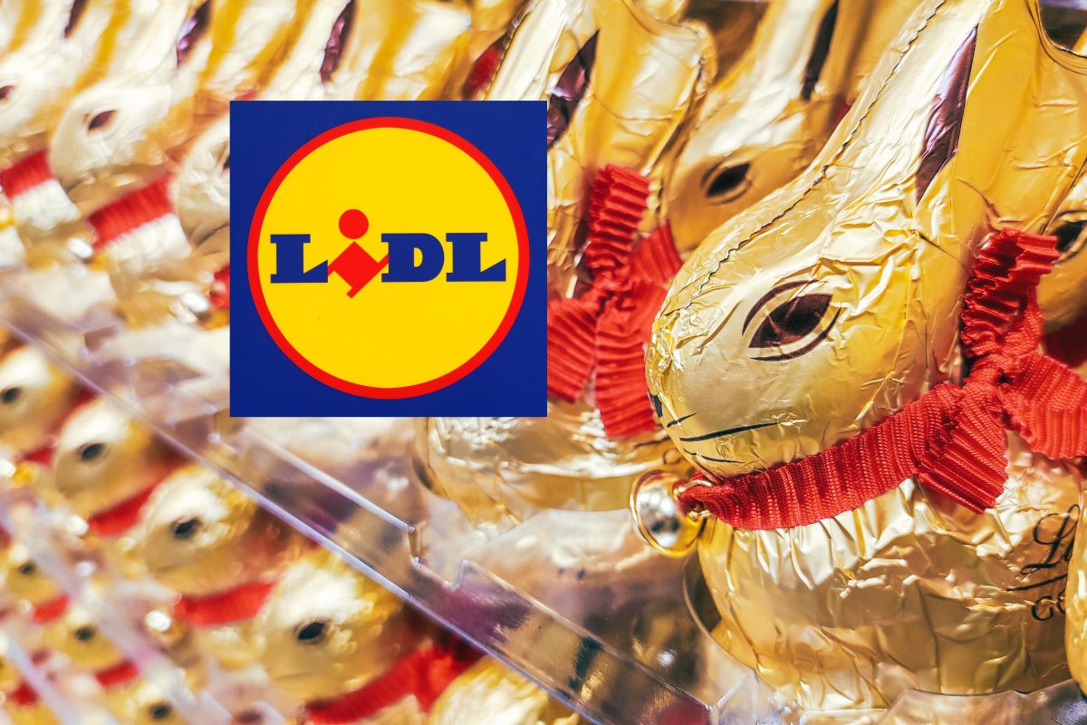 Lidl Osterhasen von Lindt