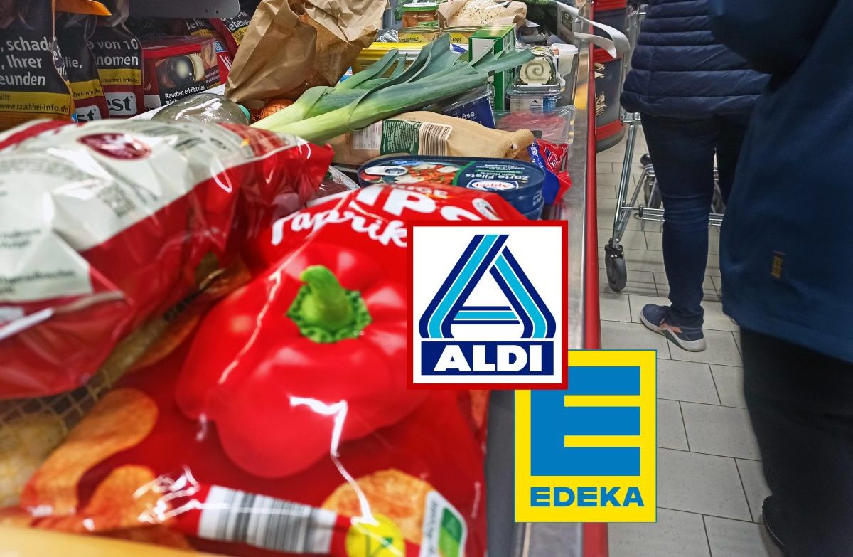 Aldi-Edeka-Logo, Einkäufe